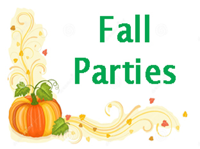  fall parties graphic